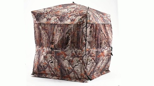 The VS360 6 1/2' x 6 1/2' 5-hub Ground Blind 360 View - image 2 from the video